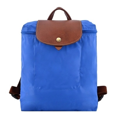 LONGCHAMP LONGCHAMP LE PLIAGE系列後背包(中/鈷藍)1699-089-P78