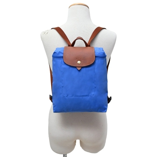 LONGCHAMP LE PLIAGE系列後背包(中/鈷藍)1699-089-P78