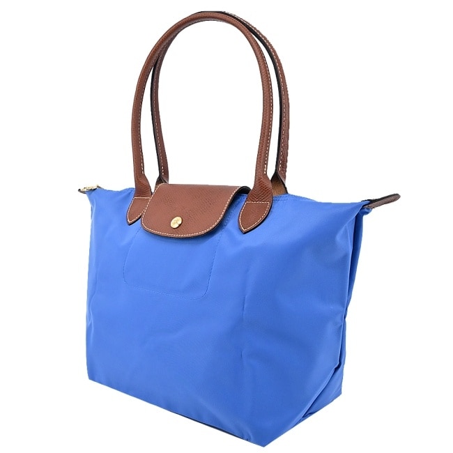 LONGCHAMP LE PLIAGE系列肩背水餃包(中/鈷藍)2605-089-P78