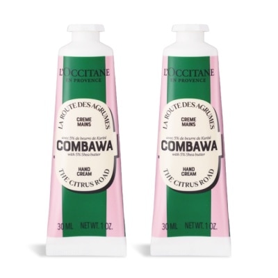L OCCITANE L’OCCITANE 歐舒丹 奇幻之旅卡菲爾乳油木護手霜(30ml)X2-專櫃公司貨