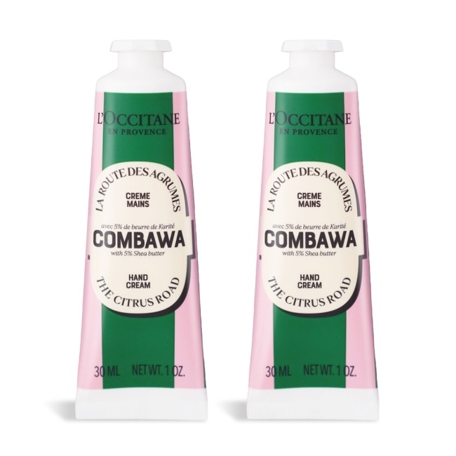 L’OCCITANE 歐舒丹 奇幻之旅卡菲爾乳油木護手霜(30ml)X2-專櫃公司貨