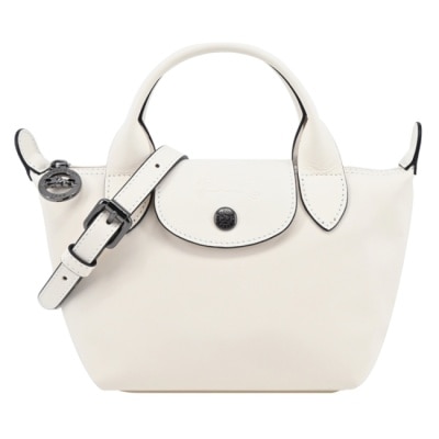 LONGCHAMP LONGCHAMP LE PLIAGE XTRA系列牛皮兩用水餃包(迷你/亞麻)1500-987-037