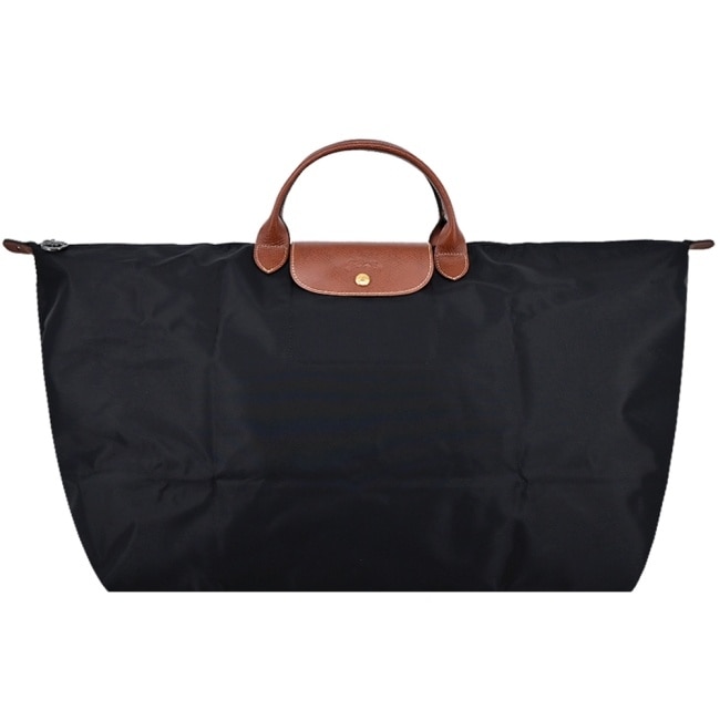 LONGCHAMP LE PLIAGE系列摺疊旅行袋(中/黑)1625-089-001