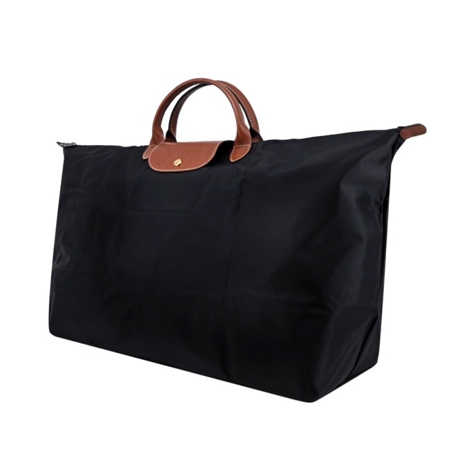 LONGCHAMP LE PLIAGE系列摺疊旅行袋(中/黑)1625-089-001