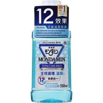 MONDAHMIN 夢納明 夢納明全效護理溫和漱口水550ml