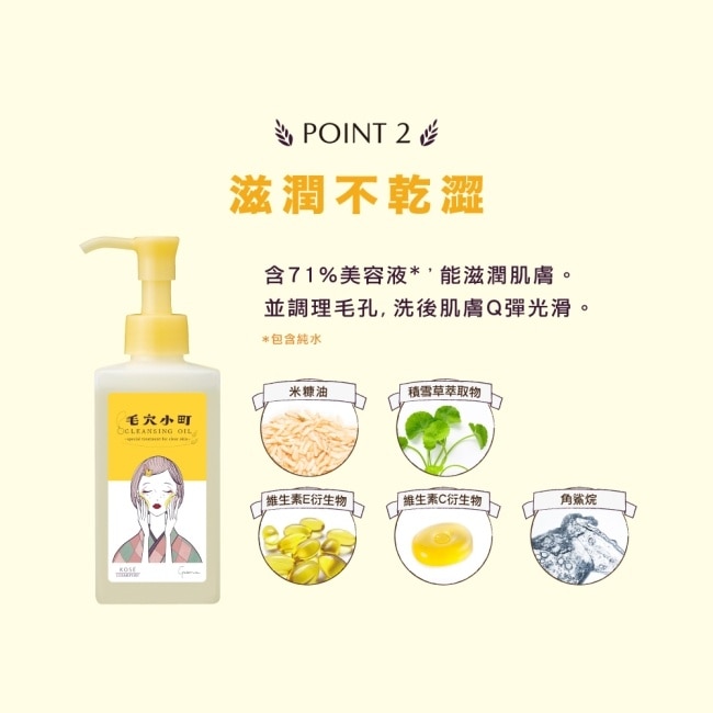 【KOSE 絲芙蒂】毛穴小町酵素卸妝油150ml 10/15-10/19 暫停出貨 image