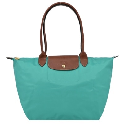 LONGCHAMP LONGCHAMP LE PLIAGE系列肩背水餃包(大/松石綠)1899-089-P70