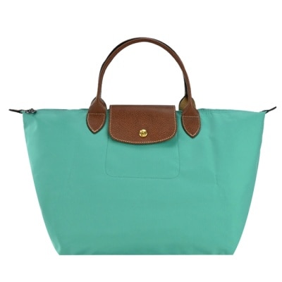 LONGCHAMP LONGCHAMP LE PLIAGE系列手提水餃包(中/松石綠)1623-089-P70