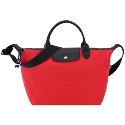 LONGCHAMP LONGCHAMP LE PLIAGE ENERGY系列再生尼龍兩用包(大/芙蓉紅)1515-HSR-642