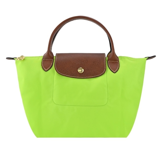 LONGCHAMP LE PLIAGE系列手提水餃包(小/亮綠)1621-089-355