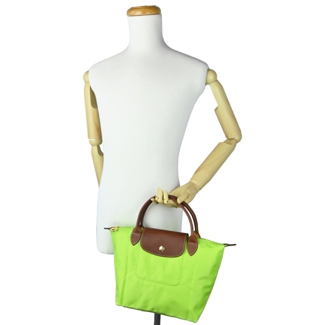 LONGCHAMP LE PLIAGE系列手提水餃包(小/亮綠)1621-089-355