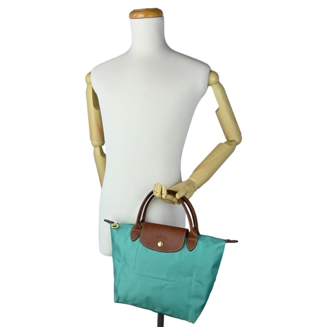 LONGCHAMP LE PLIAGE系列手提水餃包(小/松石綠)1621-089-P70