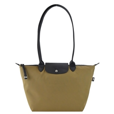 LONGCHAMP LONGCHAMP LE PLIAGE ENERGY系列再生尼龍肩背/斜背包(大/卡其)10163-HSR-292