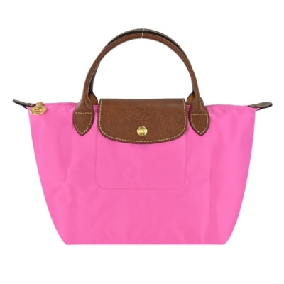 LONGCHAMP LONGCHAMP LE PLIAGE系列手提水餃包(小/糖果粉)1621-089-P73