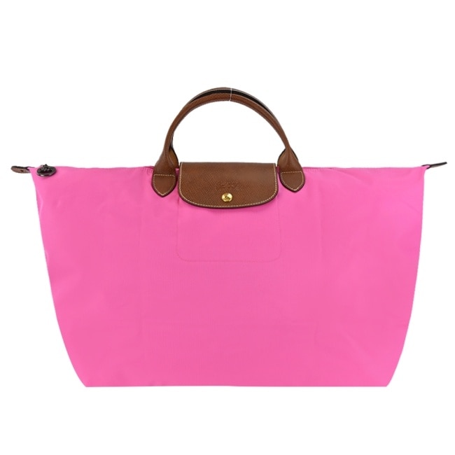 LONGCHAMP LE PLIAGE系列摺疊旅行袋(小/糖果粉)1624-089-P73