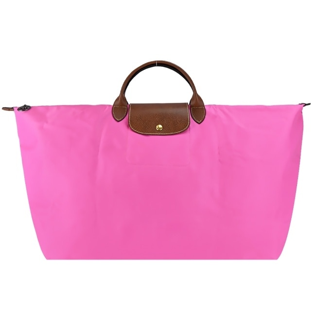 LONGCHAMP LE PLIAGE系列摺疊旅行袋(中/糖果粉)1625-089-P73