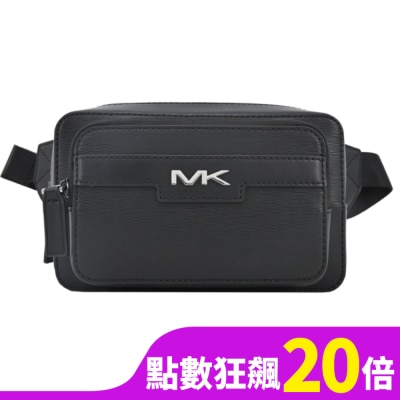 MICHAEL KORS MICHAEL KORS COOPER男款防刮腰包/胸口包-黑37H3LCOY7U-09