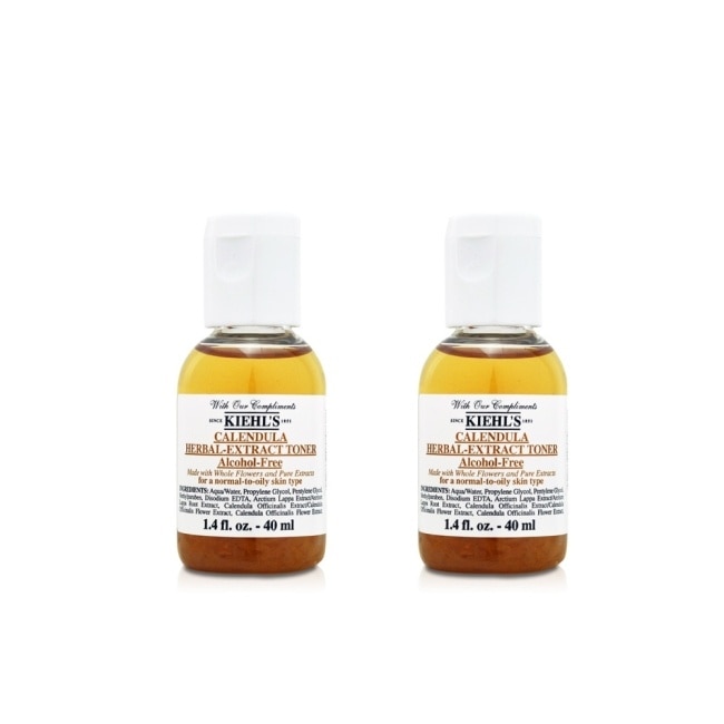 Kiehl，s 契爾氏 金盞花植物精華化妝水40ml 買一送一