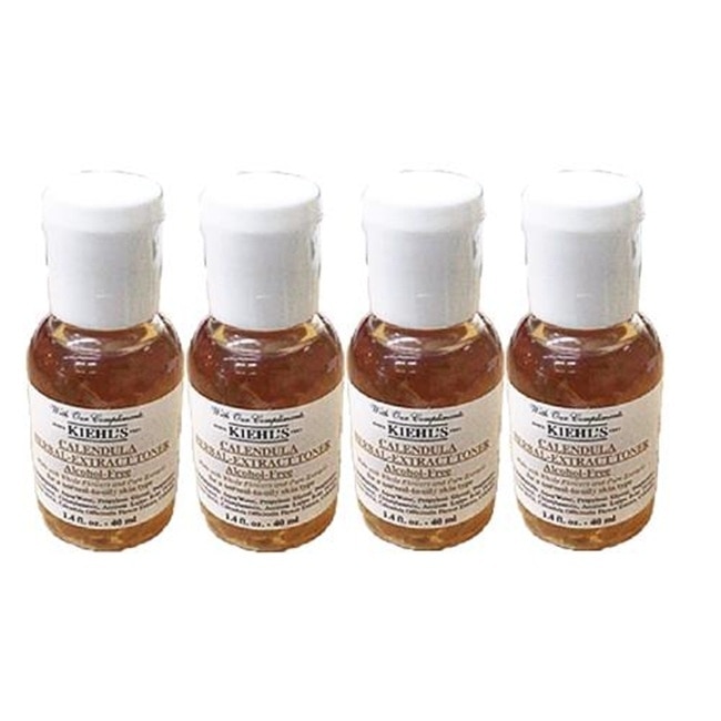 Kiehl，s 契爾氏 金盞花植物精華化妝水40ml 四入組