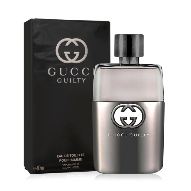 GUCCI Guilty罪愛男性淡香水(90ml) EDT-專櫃公司貨