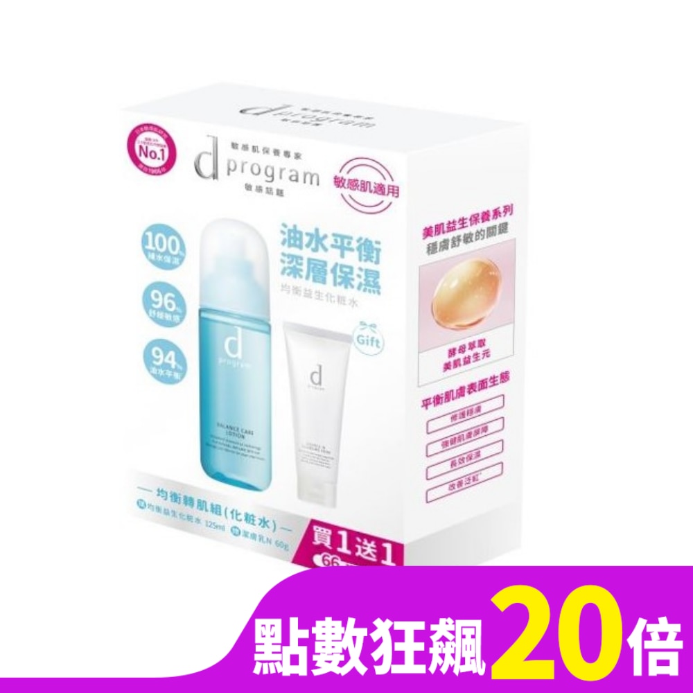 SHISEIDO 資生堂 敏感話題 均衡轉肌組 (化粧水) 125ml+60g