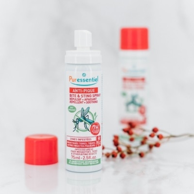 Puressentiel 璞萃 E°5 全效防護 防蚊精油噴霧 75ml (全身加強型)