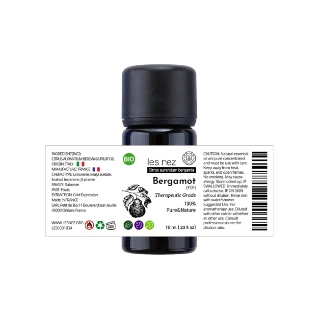 les nez 佛手柑精油 10ml