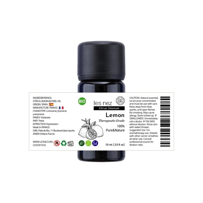 les nez 檸檬精油 10ml