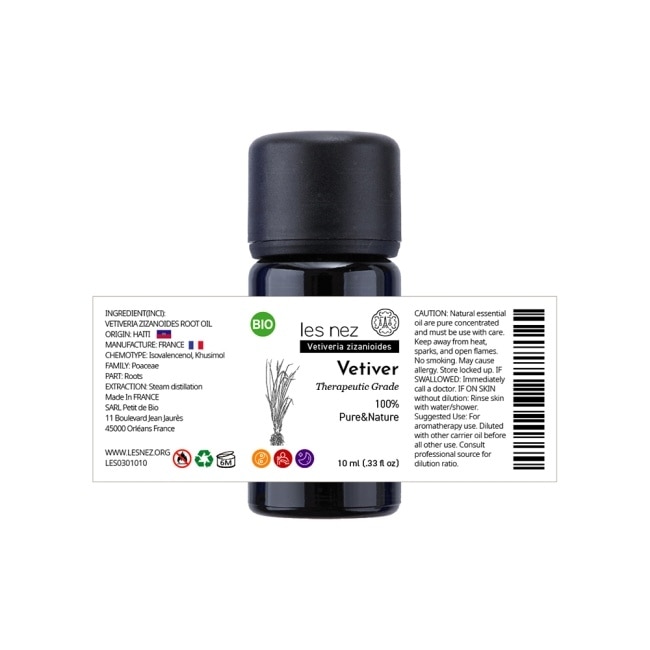 les nez 岩蘭草精油 10ml