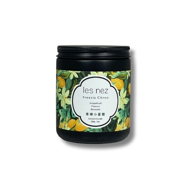 les nez 香水蠟燭-青檸小蒼蘭 200g