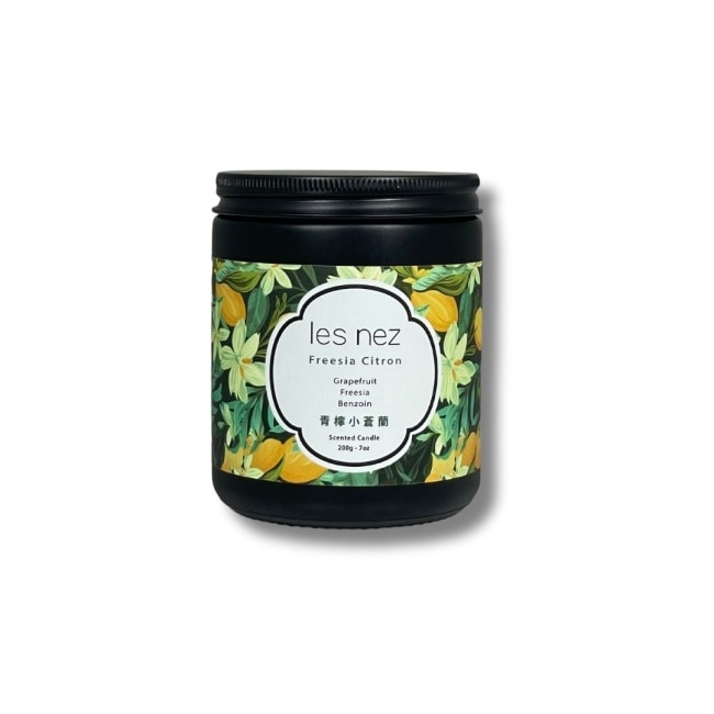 les nez 香水蠟燭-青檸小蒼蘭 200g