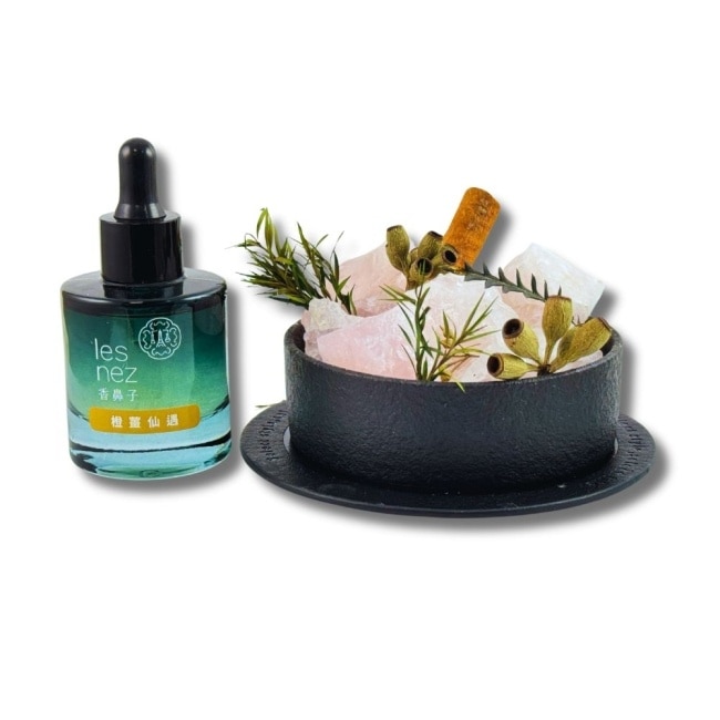 les nez【水晶香氛能量寶盒】愛情粉晶-橙薑仙遇