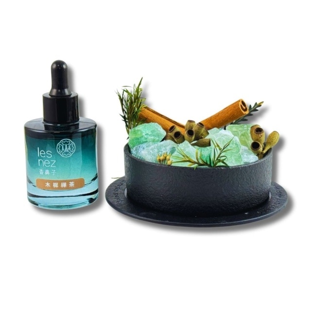 les nez【水晶香氛能量寶盒】智慧綠螢石 木樨禪茶 image