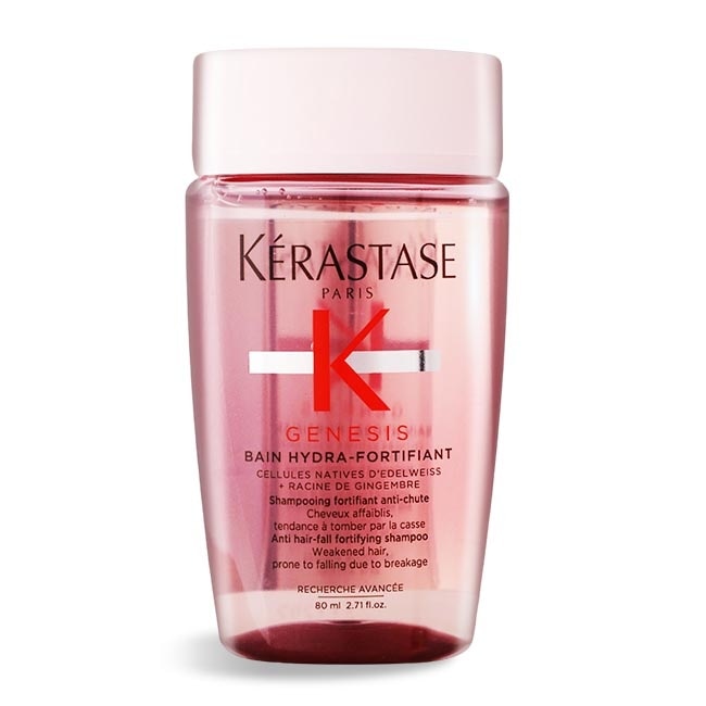 KERASTASE 卡詩 粉漾芯生髮浴-清爽型(80ml)-國際航空版