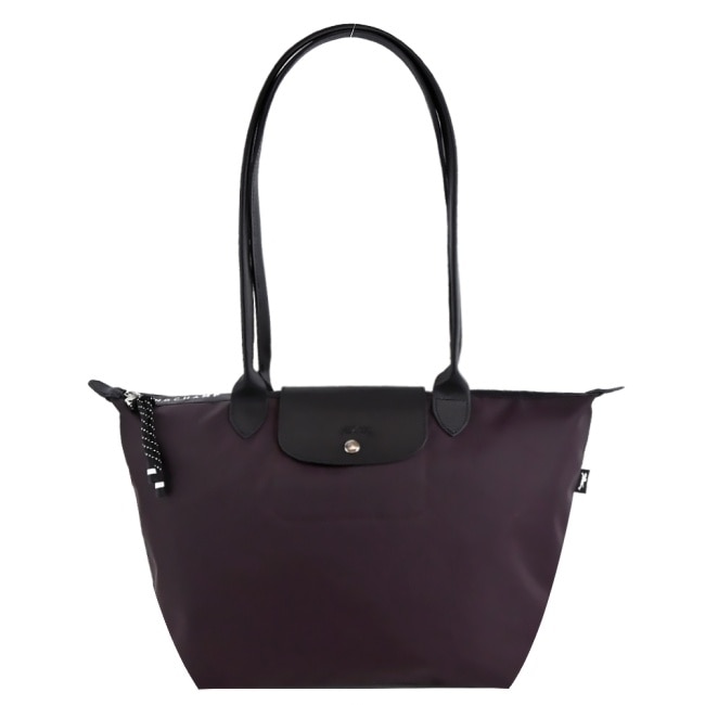 Longchamp Longchamp Le Pliage Energy系列再生尼龍肩背/斜背包(大/酒紅)10163-hsr-009