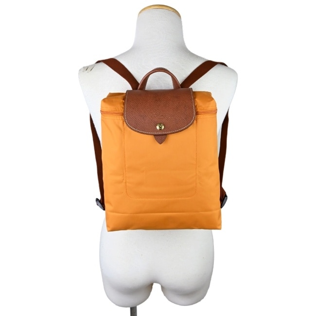 LONGCHAMP LE PLIAGE系列後背包(中/番紅花)1699-089-025