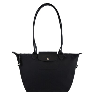 LONGCHAMP LONGCHAMP LE PLIAGE ENERGY系列再生尼龍肩背/斜背包(大/黑)10163-HSR-001