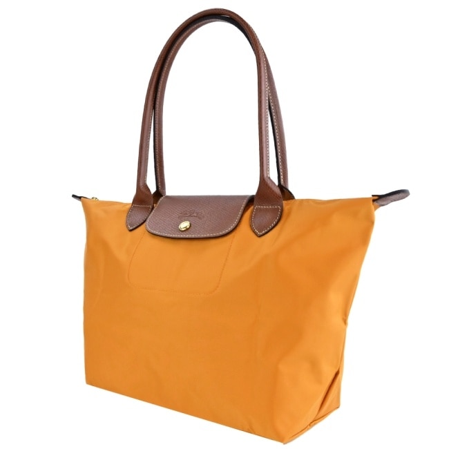 LONGCHAMP LE PLIAGE系列肩背水餃包(中/番紅花)2605-089-025