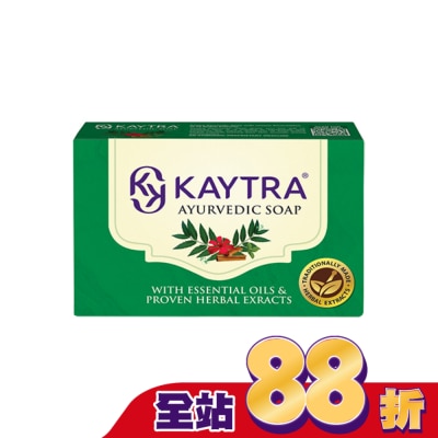 KAYTRA - KAYTRA草本阿育吠陀青綠美膚皂125g