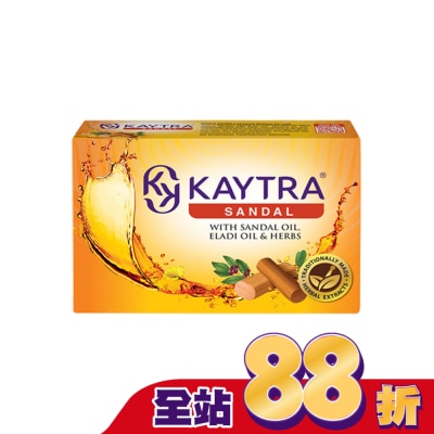KAYTRA - KAYTRA草本檀香澄亮美膚皂125g
