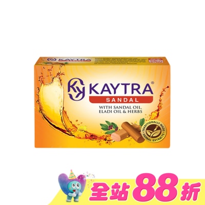 KAYTRA - KAYTRA草本檀香澄亮美膚皂125g