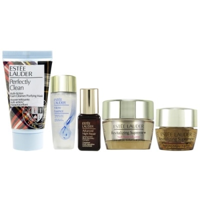 ESTEE LAUDER 雅詩蘭黛 雅詩蘭黛年輕煥采旅行組(洗30+原生30+特7+膠原眼5+膠霜15ml)