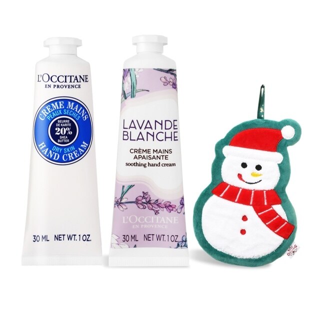 L’OCCITANE 歐舒丹 經典護手霜雙入組(30MLX2)-乳油木+白薰衣草-國際航空版