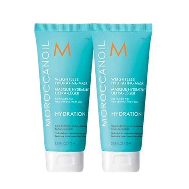 【MOROCCANOIL 摩洛哥優油】優油輕感保濕髮膜75mlx2 公司貨