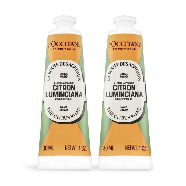 L’OCCITANE 歐舒丹 奇幻之旅夏娜杏仁護手霜(30ml)X2-專櫃公司貨