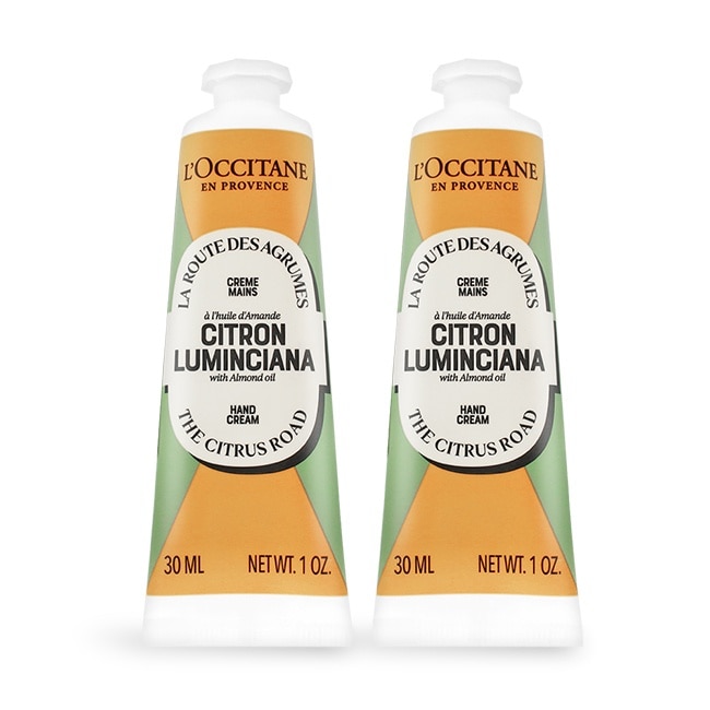 L’OCCITANE 歐舒丹 奇幻之旅夏娜杏仁護手霜(30ml)X2-專櫃公司貨