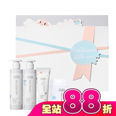 Baan貝恩 - 貝恩嬰兒歡心禮盒4件組
