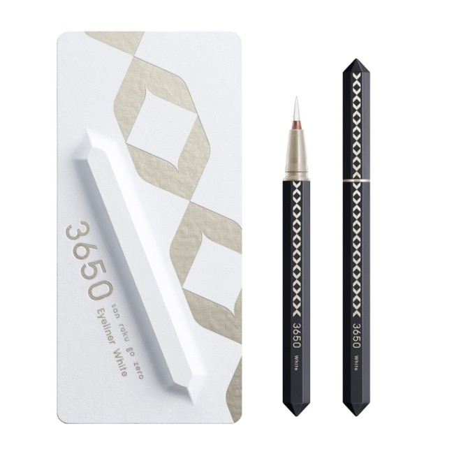 日本3650職人監修眼線液筆0.5ml-時尚白