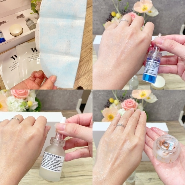 【W修護保養】黃金密集七天修護4件組+蝸牛特潤修護面膜25片