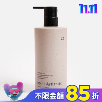 hoi hoix日京山風-香氛滋養沐浴露-意氣之風500ml(新包裝)